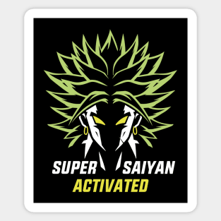 Super Saiyan Activated Sticker